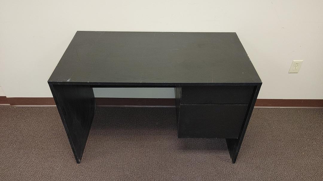 Black Wooden Desk(S6LLST11689)