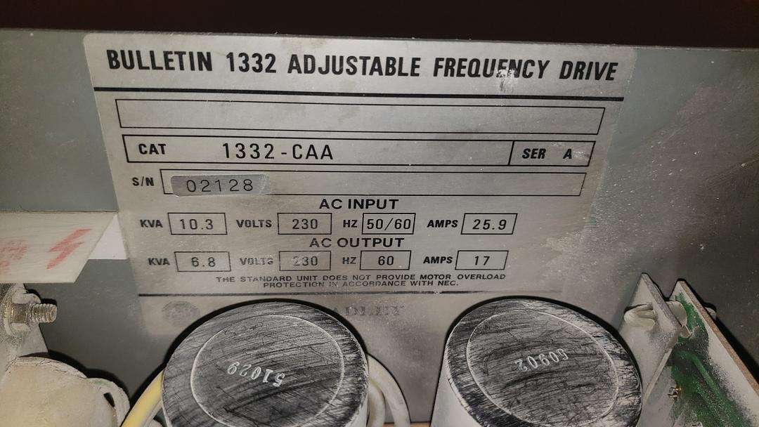 Allen-Bradley Bulletin 1332-CAA AFD(S6LLST10277)