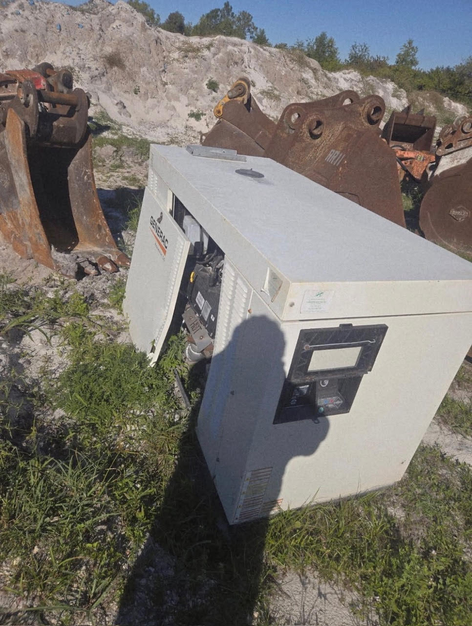 48KW Generac RGO4854ANAZ NG/LP Generator 120/240