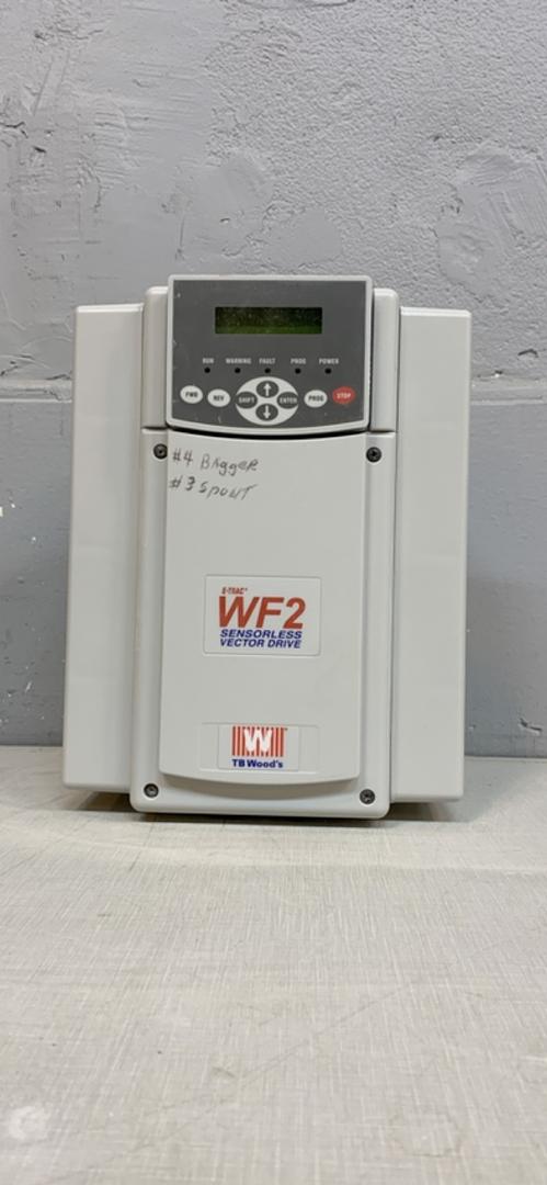 10HP Woods E-TRAC WF2 SENSORLESS VECTOR DRIVE WF2C4010-0D VFD (S6LLST10290)