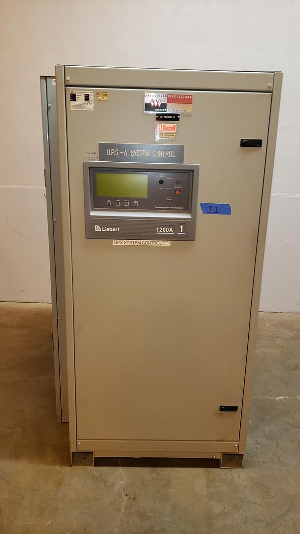 1200A LIEBERT 600 Series SCC UPS System Control Cabinet 480/277