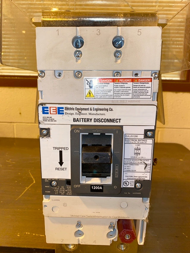 1200A SIEMENS HJS3S400 Circuit Breaker (S6LLST1560)