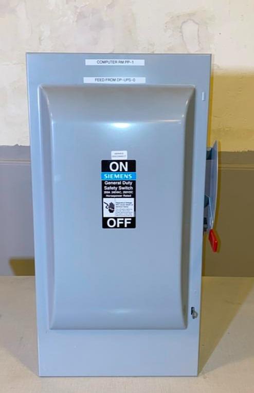 200A Siemens F General Duty Switch GF324N(S6LLST3641)