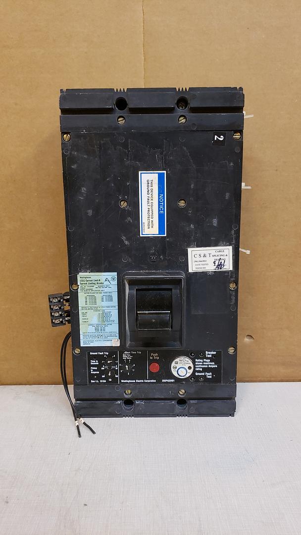 250A Westinghouse Circuit Breaker LCLG3250F(S6LLST8263)