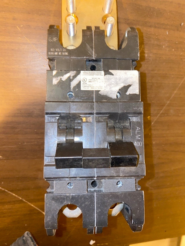 *Pickup Only* 400A GJP1 ALM400 Heinemann 25kAIC Breaker(S6LLST1472)