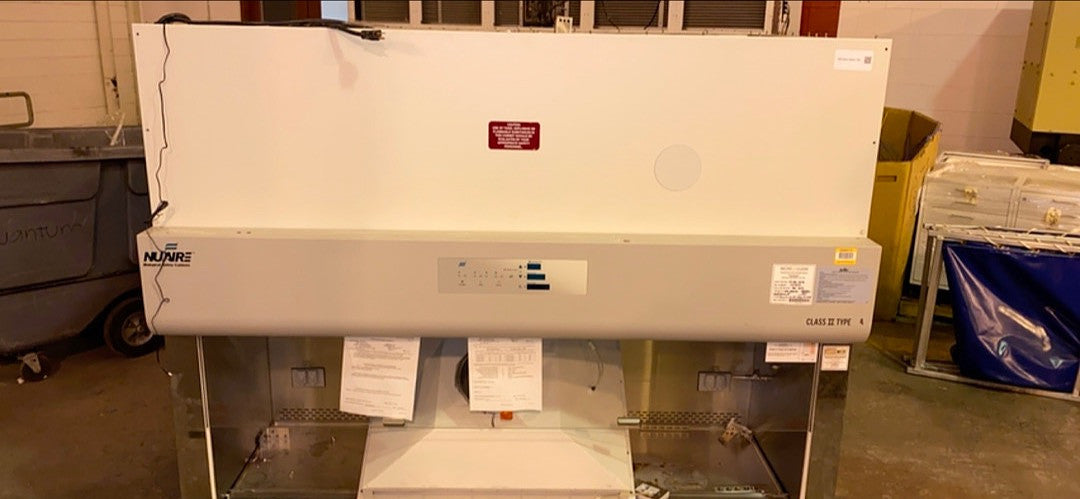 6' Nuaire Biosafety Cabinet Class II Type A Stainless Interior(S6LLST2718)