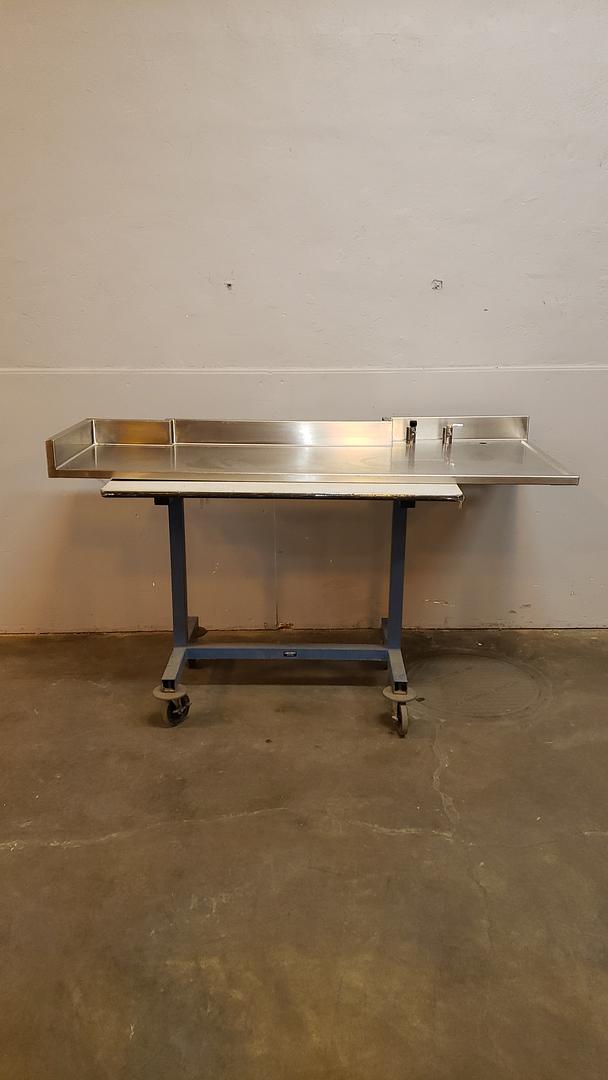 6' Stainless Steel Top w/ fixtures & backsplash(S6LLST10119)