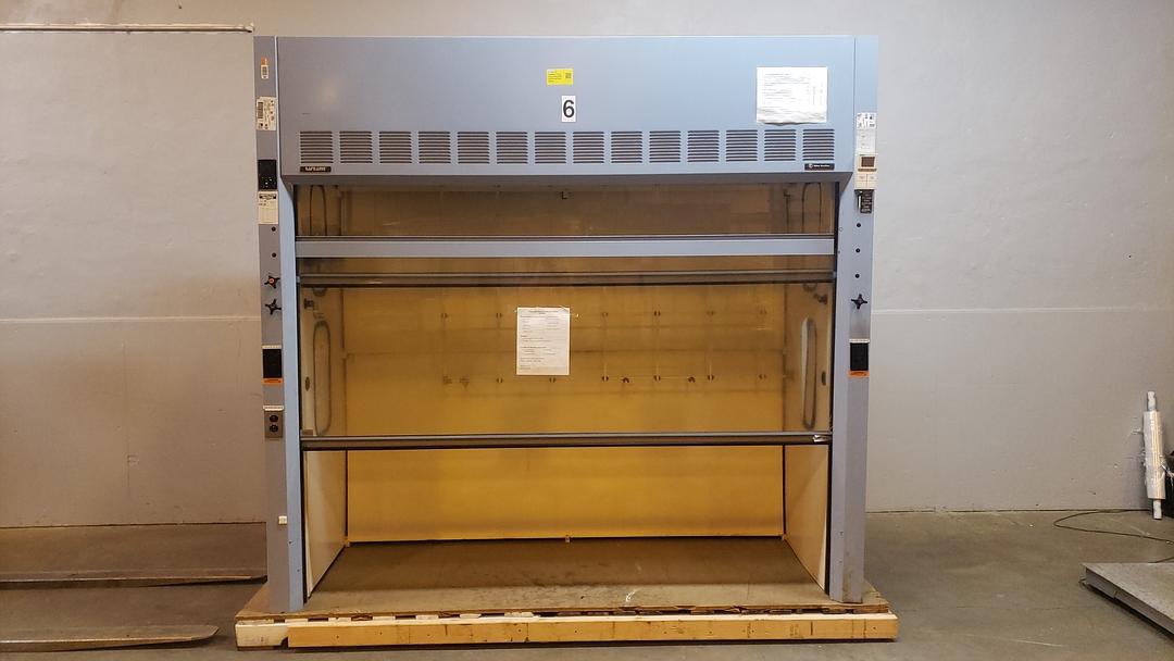 8' Walk-In Hamilton Fume Hood SAFEAIRE Horizontal Sash(S6LLST9510)