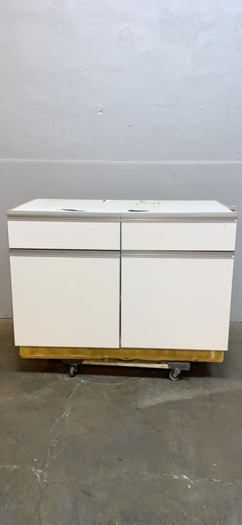 Chemsurf Wood 2 Door 1 Drawer Lab Casework Cabinet 48x24x36(S6LLST5054)