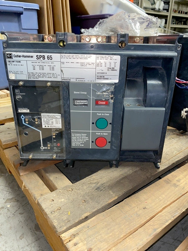 CUTLER HAMMER SPB 65 1200A Circuit Breaker (S6LLST1571)