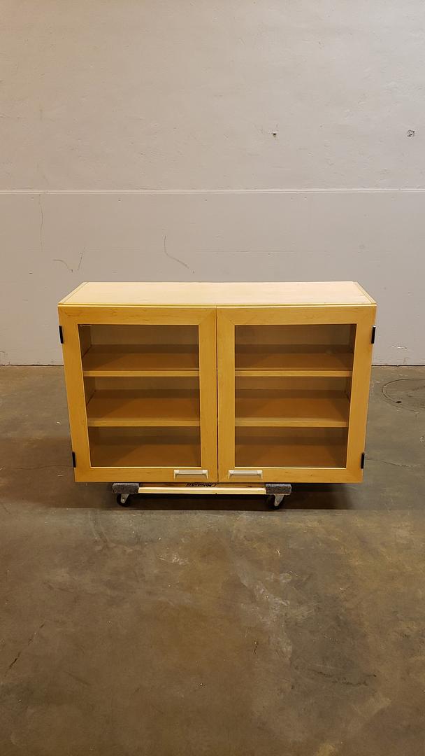 Fisher Hamilton 4' Wood Lab Overhead Cabinet W/2 Shelves(S6LLST9776)