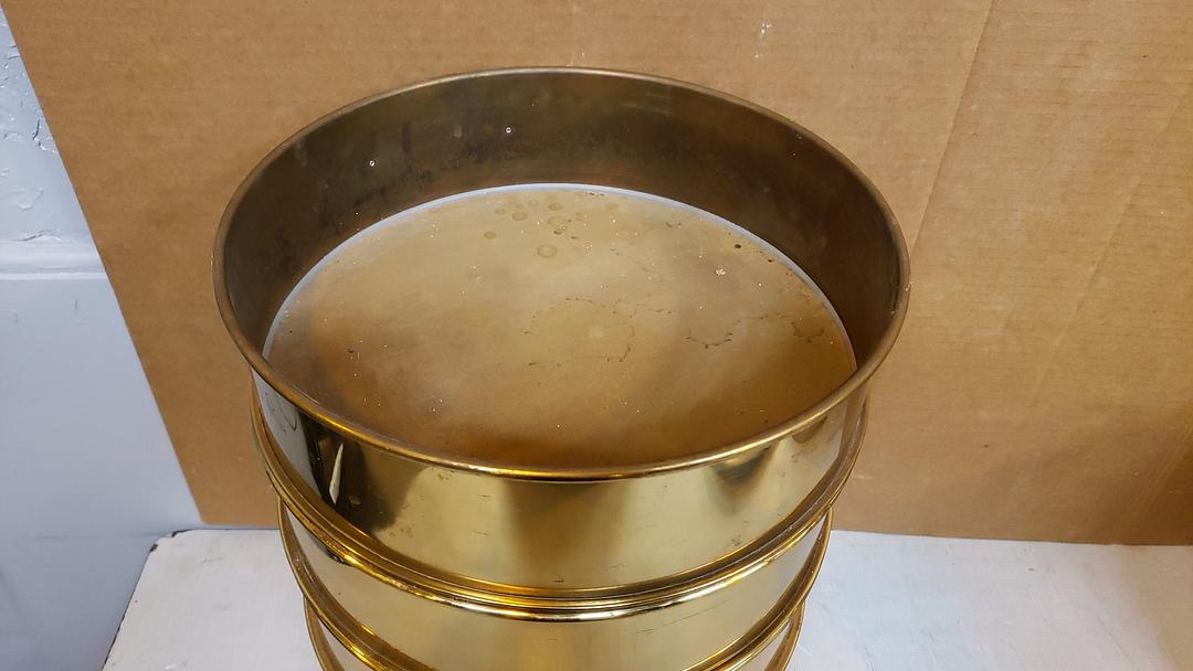 Lot of 5 WS Tyler USA Standard Test Sieve ASTM E-11 Spec .007"