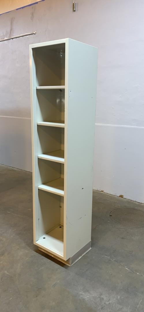 Metal Storage Cabinet Tall Narrow 18"x84" w/ Shelves(S6LLST8692)