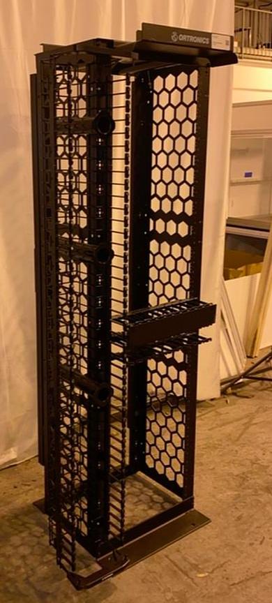 ORTRONICS 2 post telecom tower w/ mesh sides(S6LLST3473)