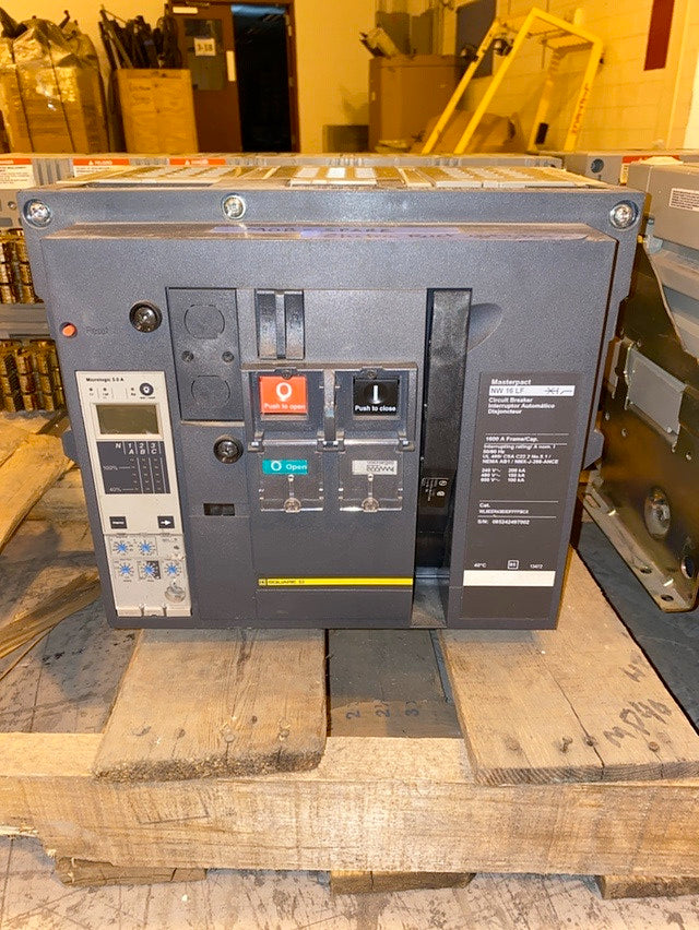 Square D NW16LF Masterpact 1600A Circuit Breaker (S6LLST1578)