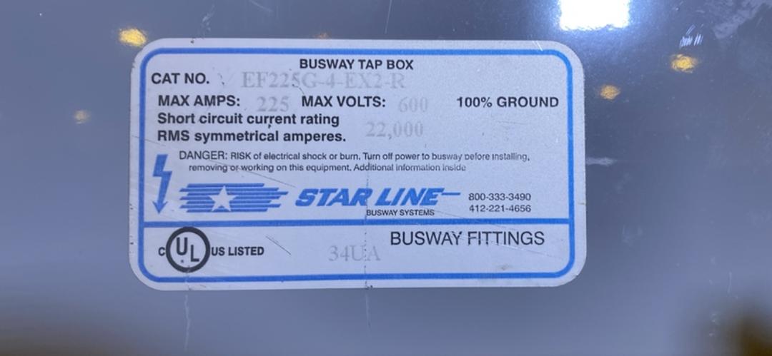 STARLINE Busway Tap Box EF225G4EX2R(S6LLST4460)