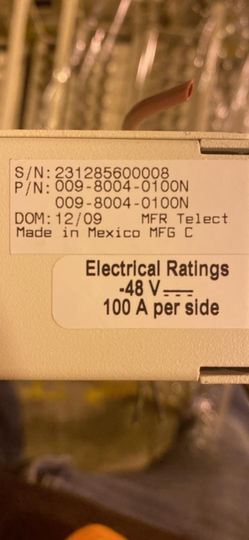 Telect Fuse Panel Dual 100A KTK-48 1900013(S6LLST7422)