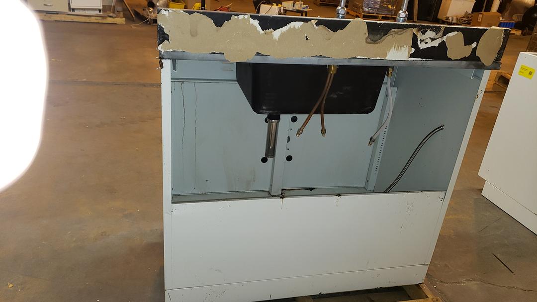 42" Duralab Black Epoxy Sink Bundle(S6LLST7615)