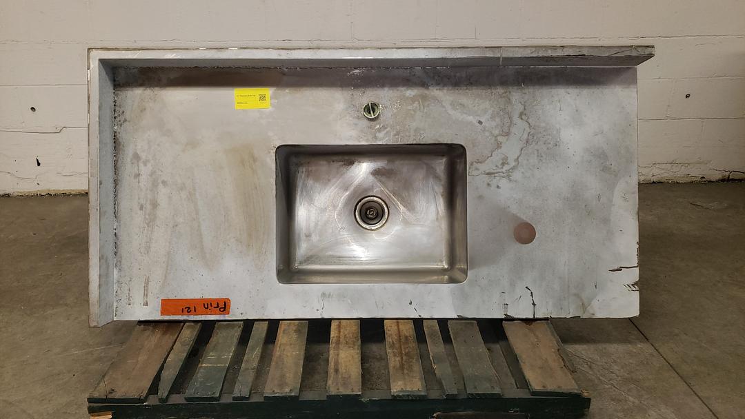 61" Stainless Sink Top(S6LLST7314)