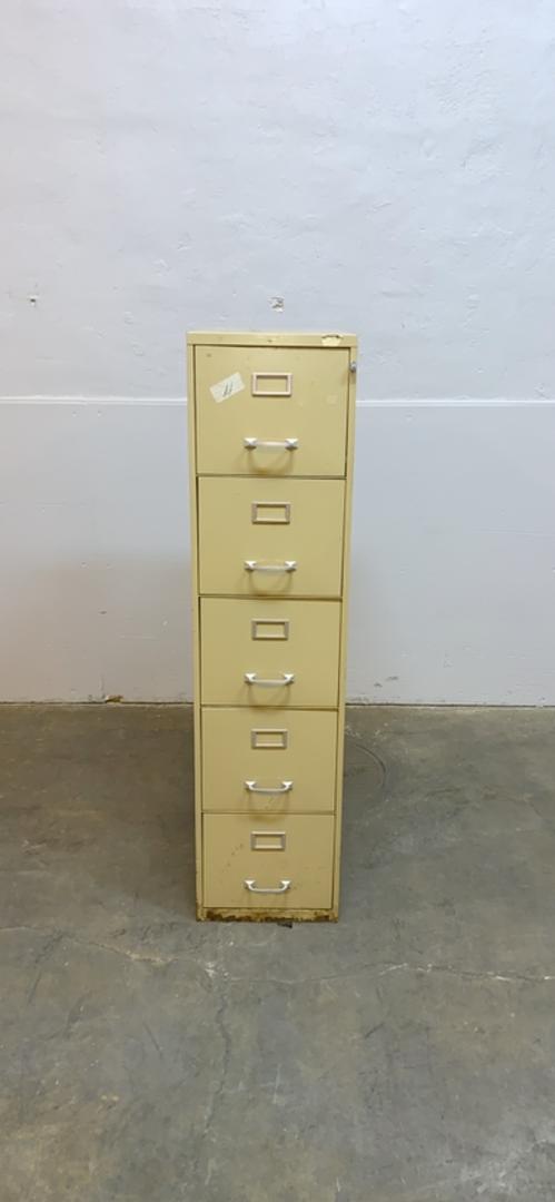 5" Tall 5 Drawer File Cabinet(S6LLST8693)
