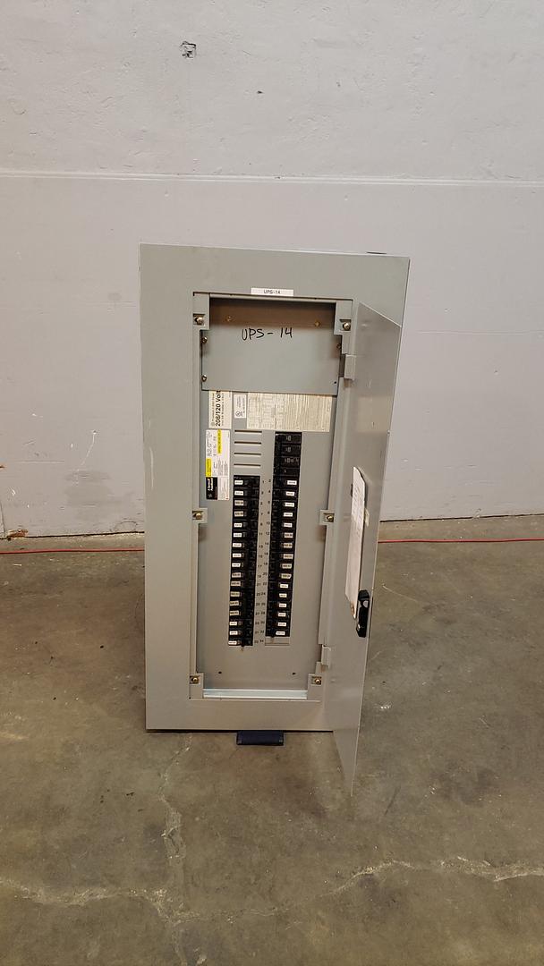 GE 225A Breaker Panel Board 208/120 Loaded(S6LLST12097)