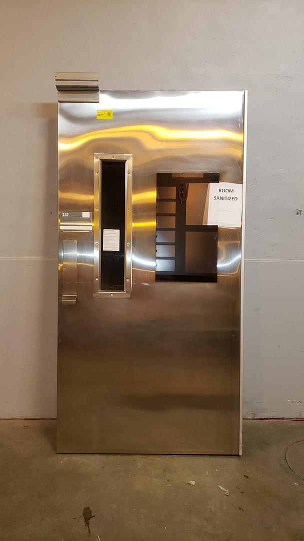 93 1/4x47.5x1 3/4 Stainless Steel Single Doors(S6LLST2537)