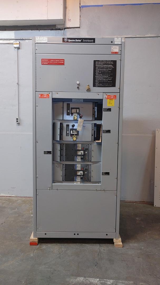 800A 277/480v GE Spectra Series 4 Breaker Panelboard (S6LLST12735)