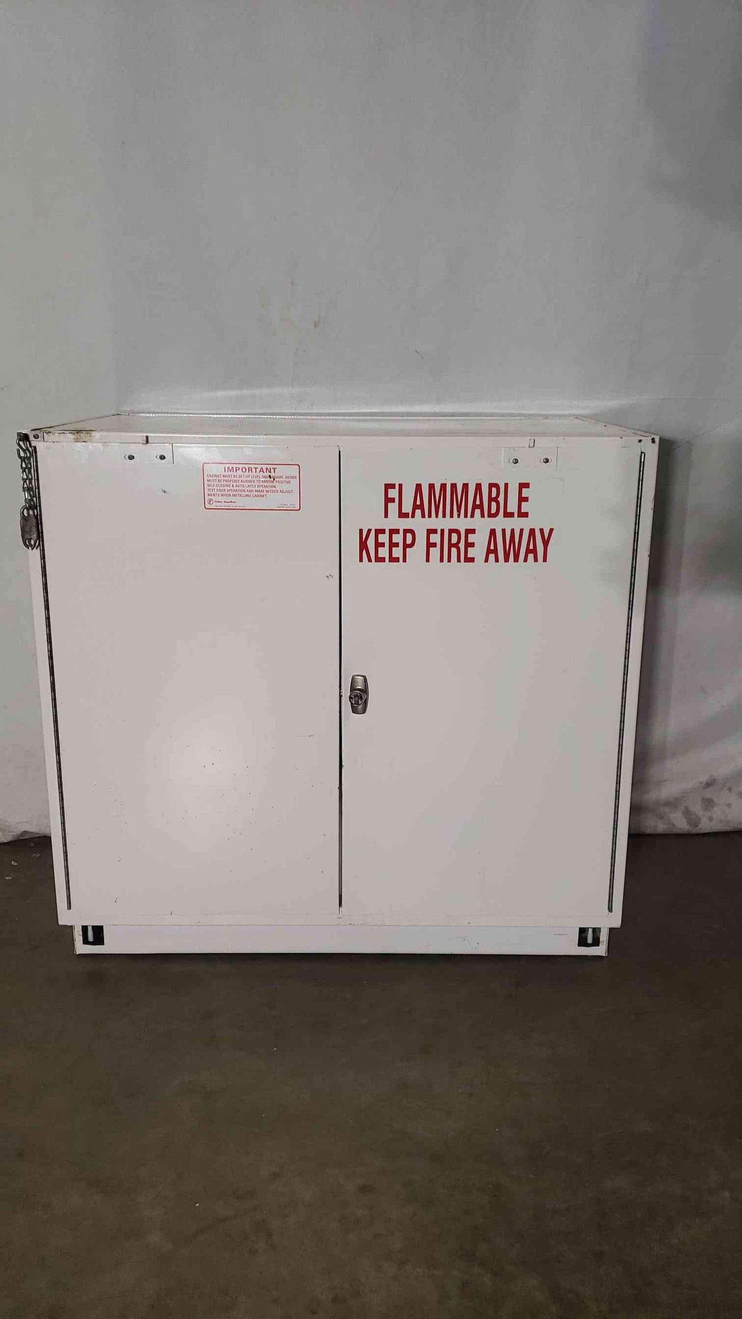 36x22x35 Flammable Cabinet.(100172)