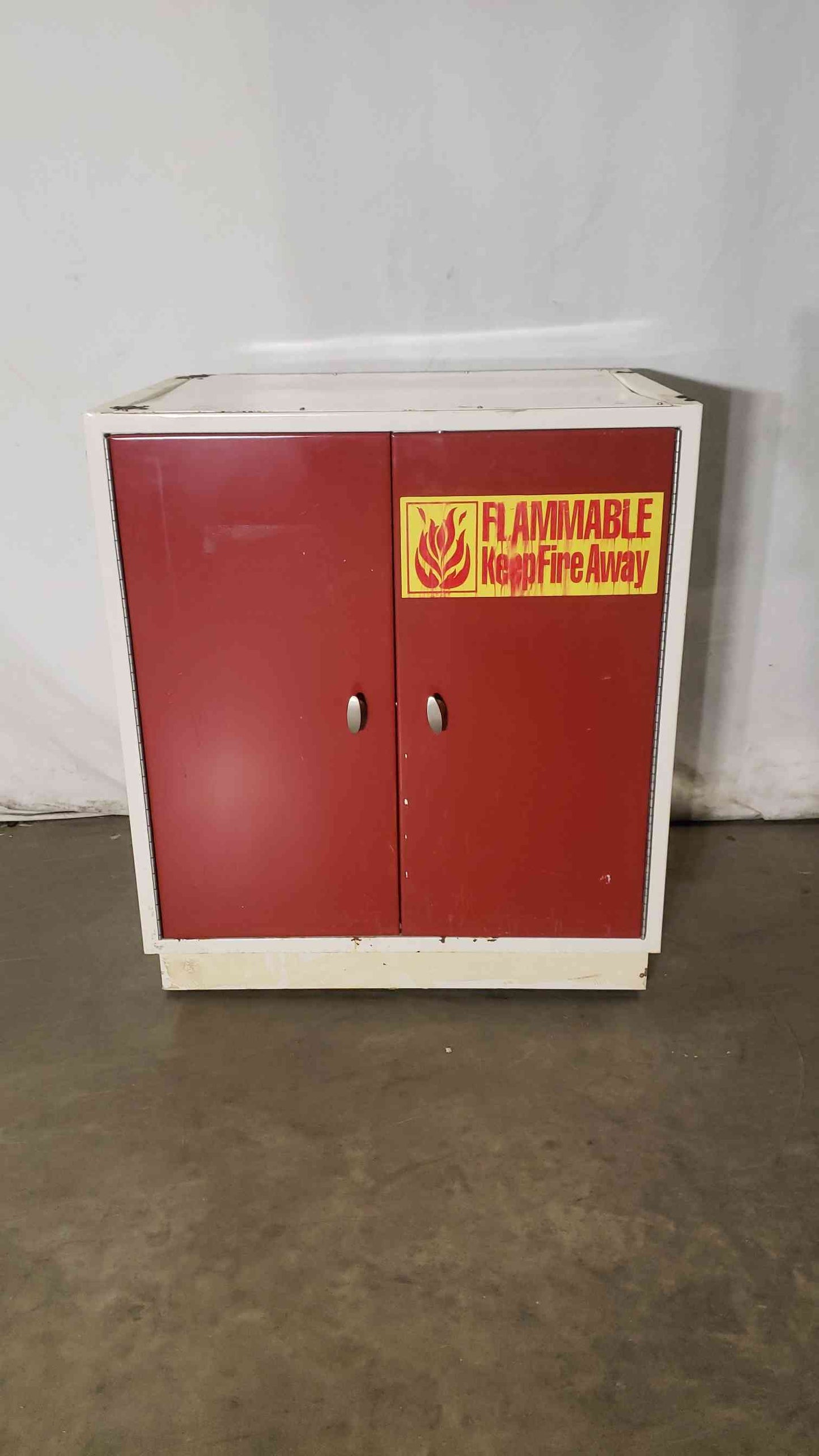 30x22x35 Flammable Red Cabinet(100235)