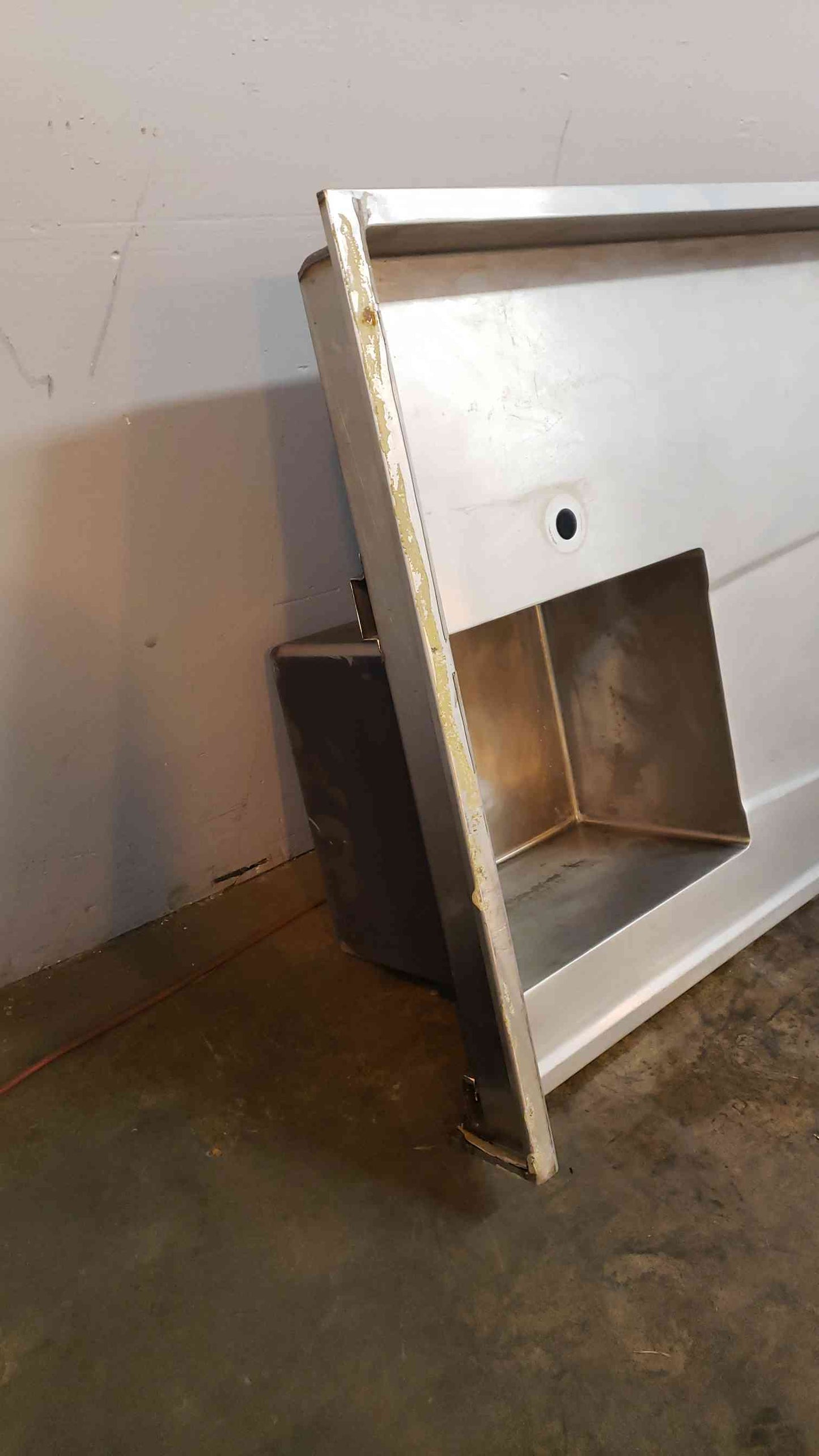 150" Stainless Steel Countertop W/ Sink (SKU: 2879AA)(2879AA)