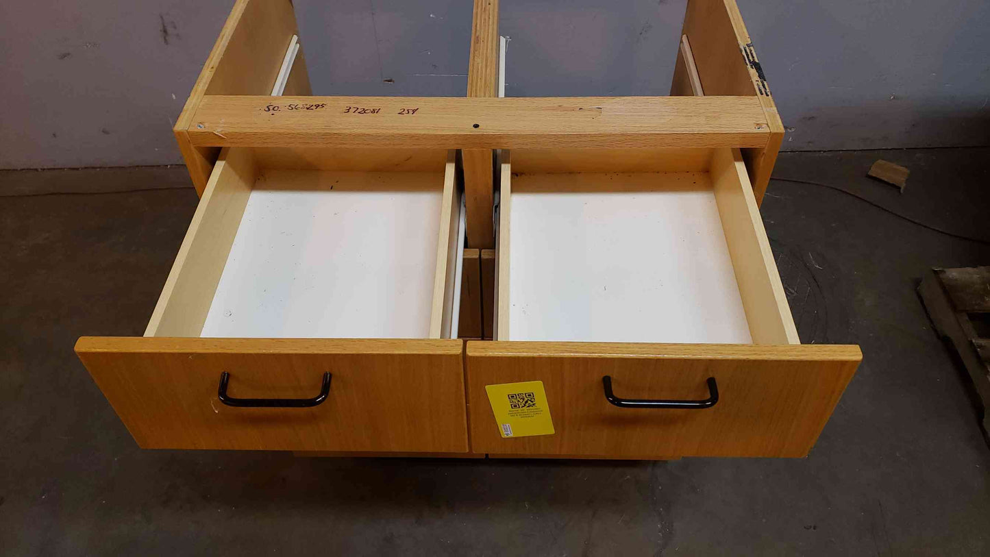 30" Wooden Jamestown Casework W/ 8 Drawers (SKU: 3946AA)(3946AA)
