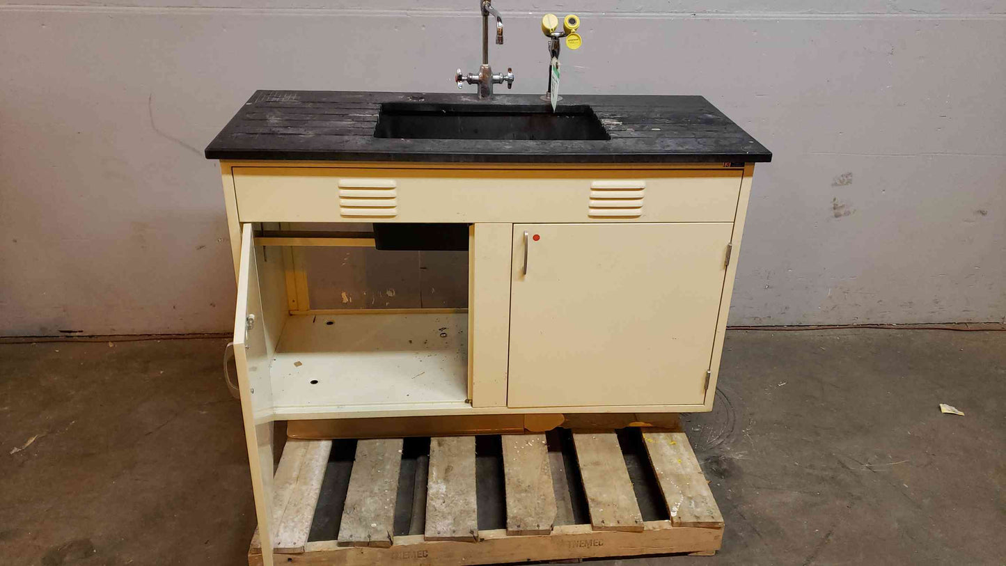 Kewaunee 54" Sink Casework Bundle with Faucet & Eyewash (SKU: 5453AA)(5453AA)