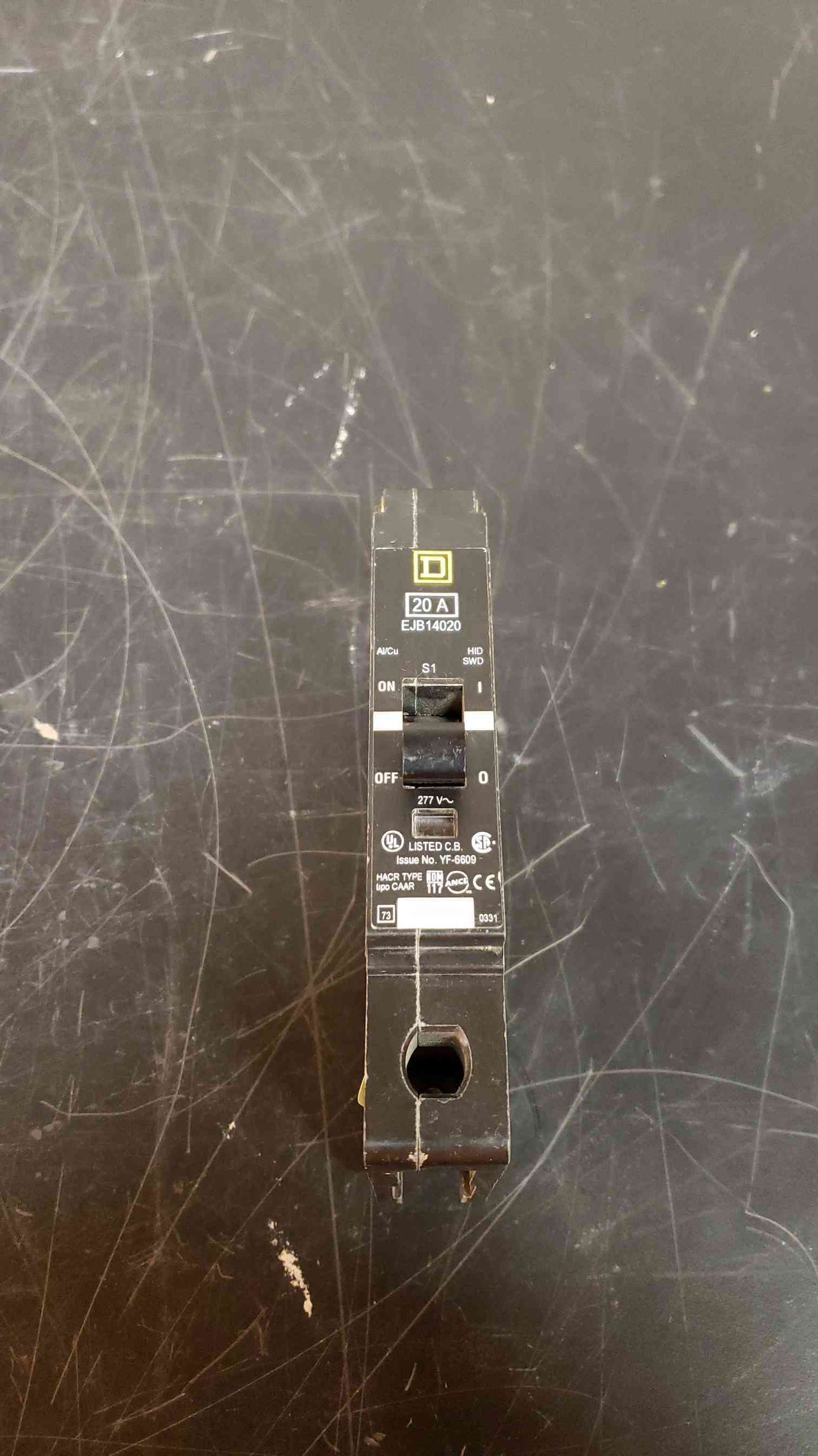 *Pickup Only* Square D 20 Amp Breaker EJB14020 (SKU: 1978AA)(1978AA)