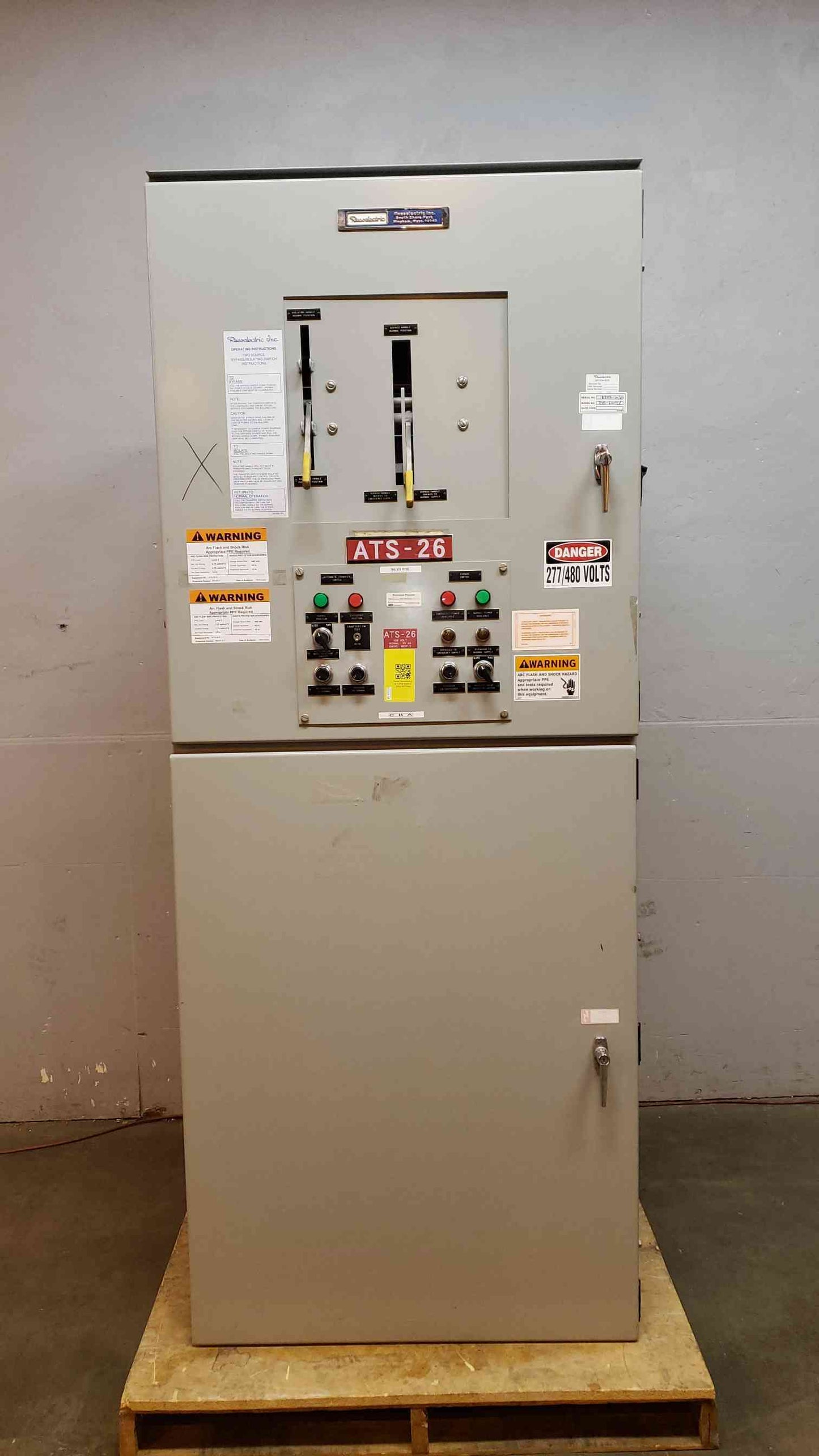 Russelectric 600A ATS RTB6004CE (SKU: 4979AA)(4979AA)