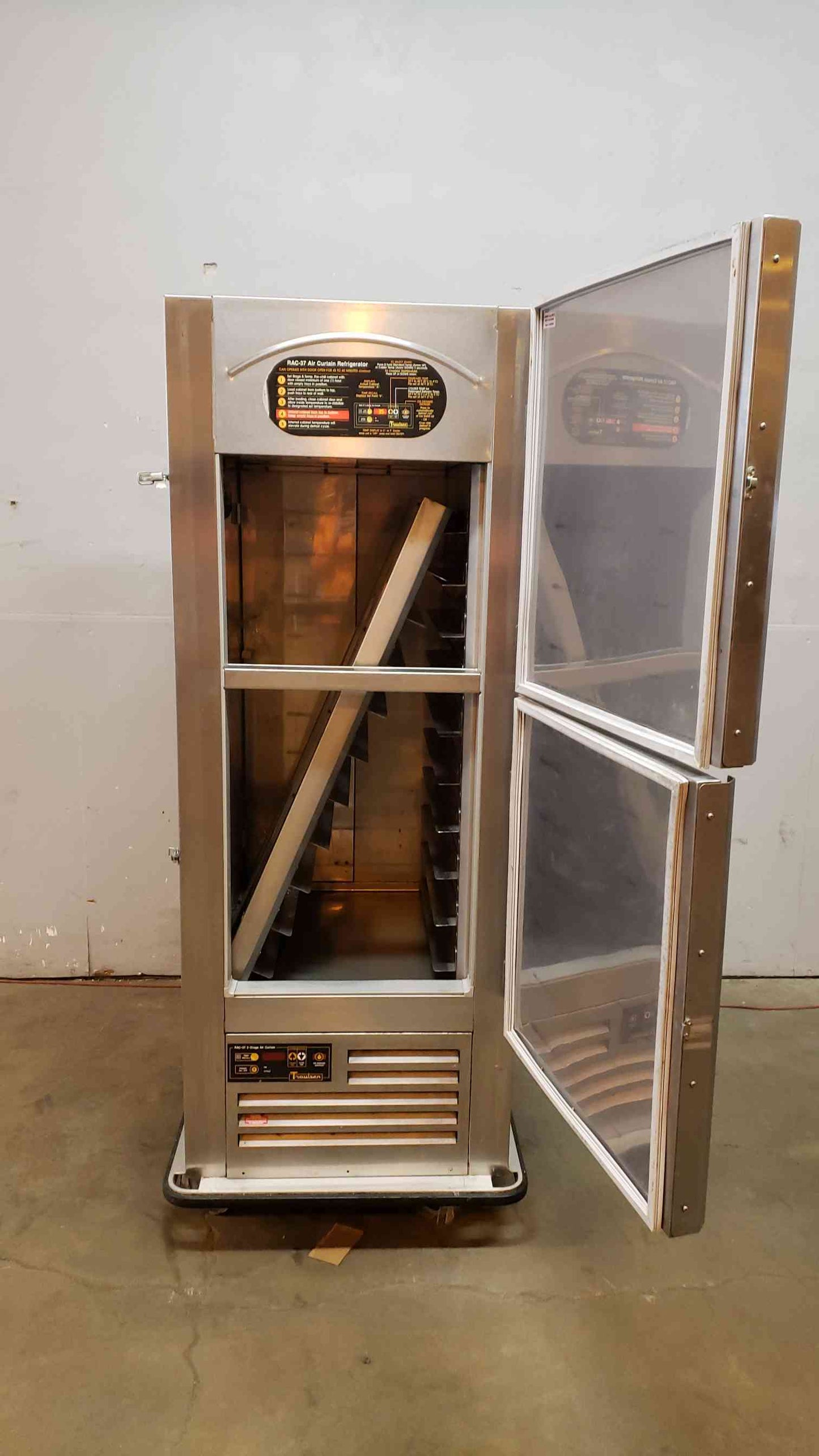 Traulsen Stainless Steel Air Curtain Refrigerator RAC-37 (SKU: 3512AA)(3512AA)