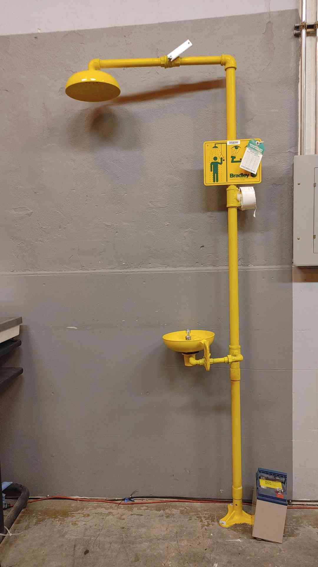 Bradley Emergency Shower & Eyewash Station (1655AA)(1655AA)