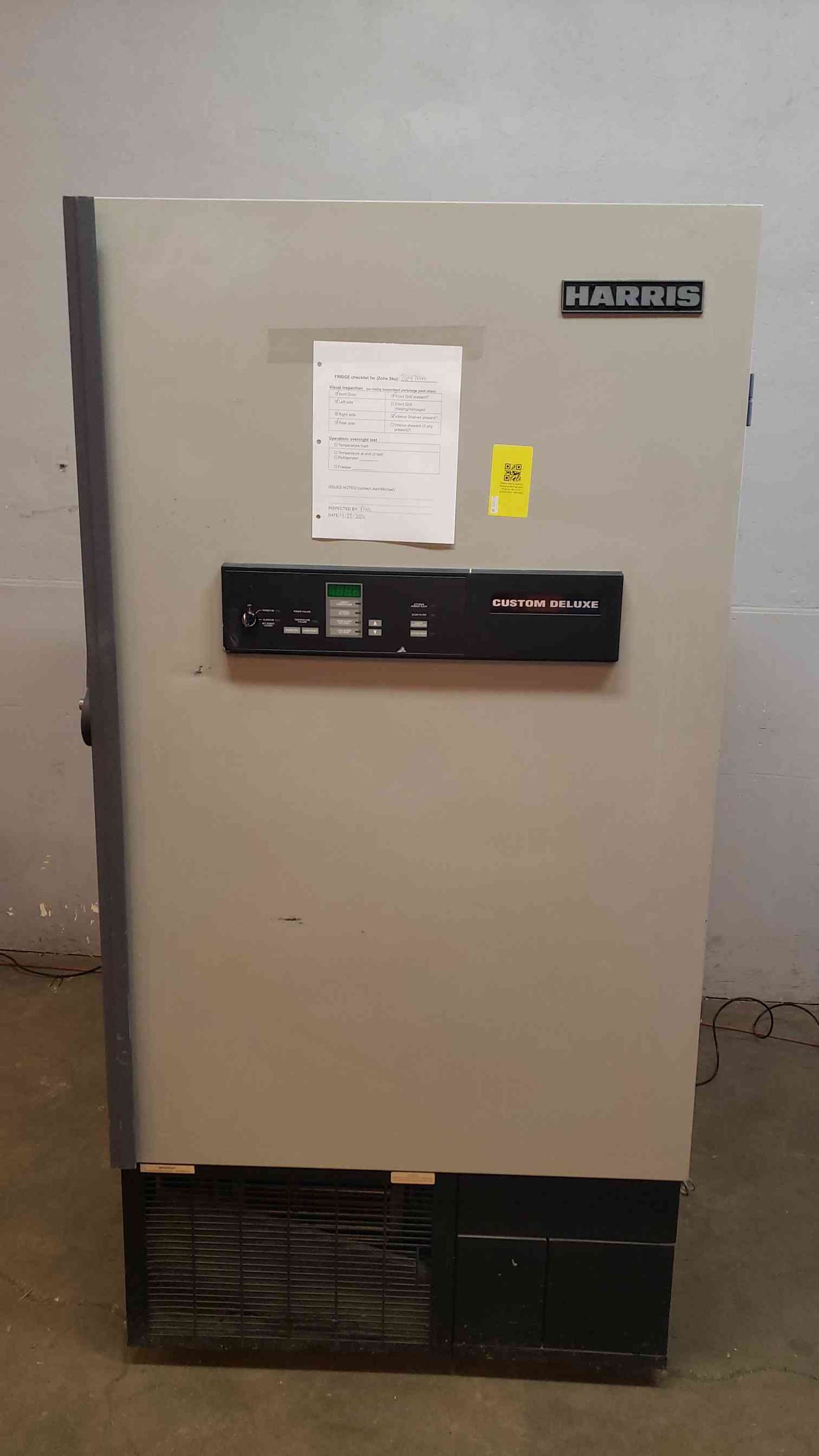 Harris Special Purpose Refrigerator/Freezer DLT-21V-85A30 AS-IS Doesnt Cool (2647AA)