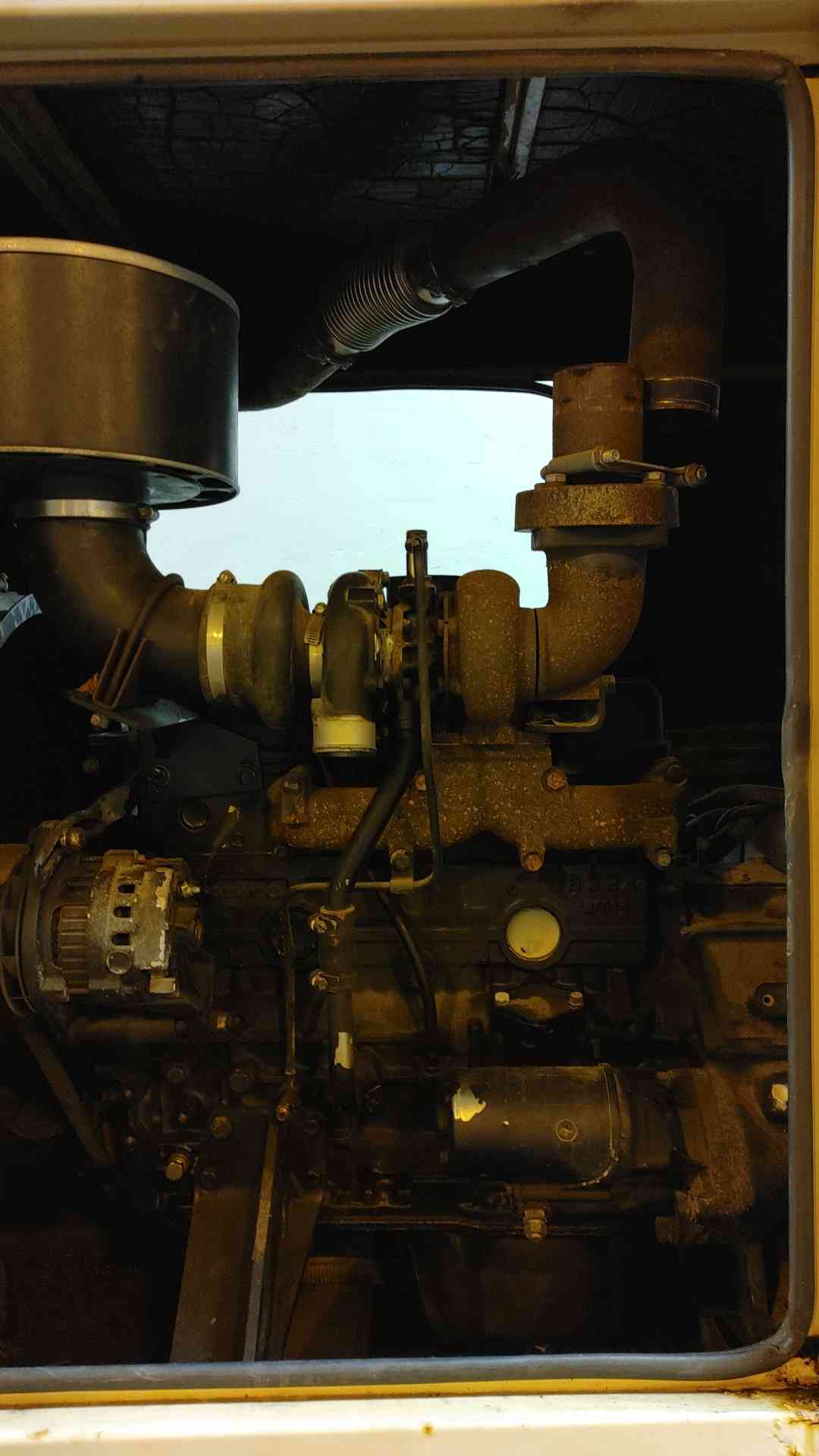 50KW Generac 1PH Diesel AS-IS Not Working "Rollover Damage"(103187)