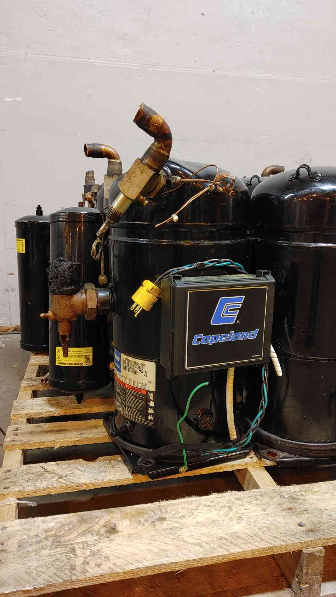 Copeland Scroll Compressor 460V 3PH ZR19M3-TWD-561(104270)