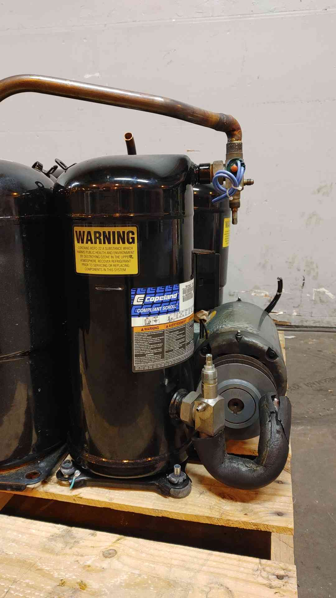 Copeland Scroll Compressor 460V 3PH ZR125KC-TFD-265(104387)