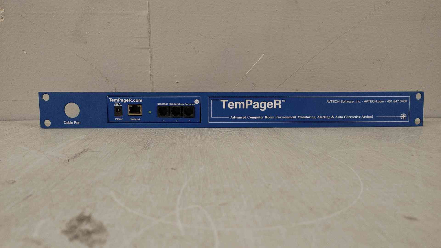 *Pickup Only* AVTech TemPageR Room Alert TMP-55139(104701)
