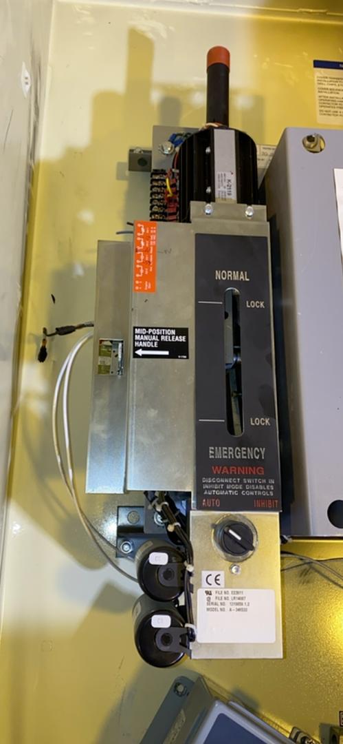 260A KOHLER 480v ATS Transfer Switch Missing Display(S6LLST4287)