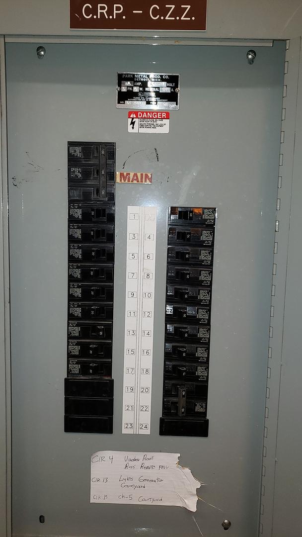 100A Breaker Panelboard 120/208v Loaded 24 Pole 100A Main(S6LLST10598)