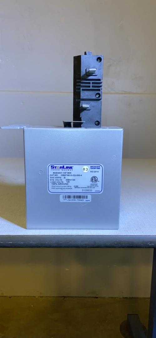 30A STARLINE Busway Tap Box 120v CBMT5E12(2)L630430A(S6LLST4309)