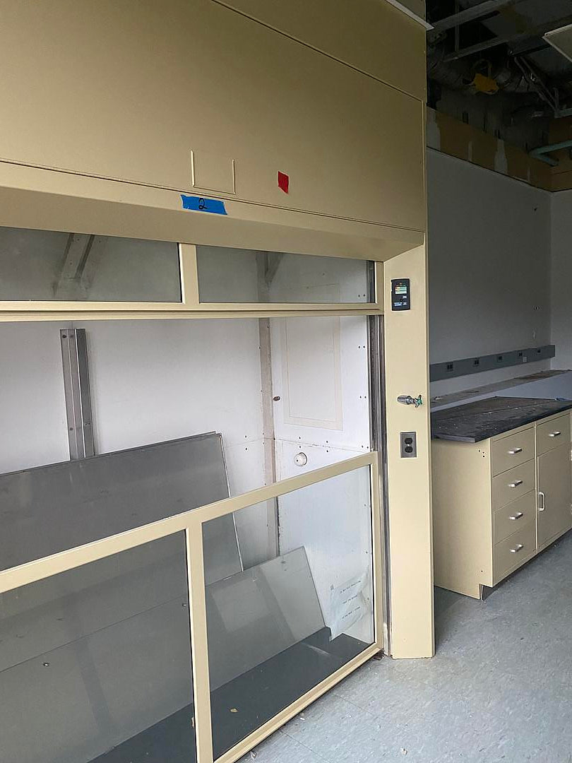 8' Walk-In Fume Hood DuraLab Ducted Vertical Sash(S6LLST5091)