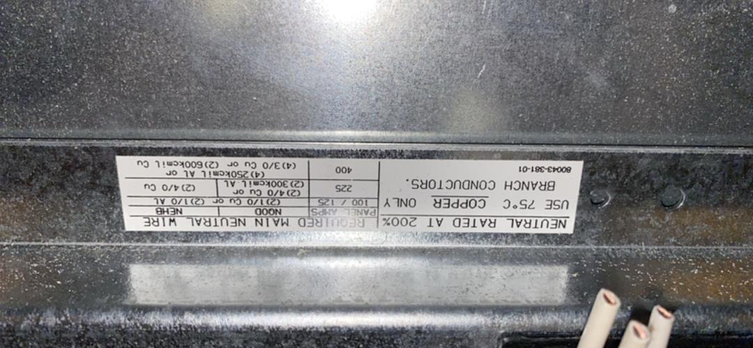 Square D NQOD Breaker Panelboard(S6LLST4253)