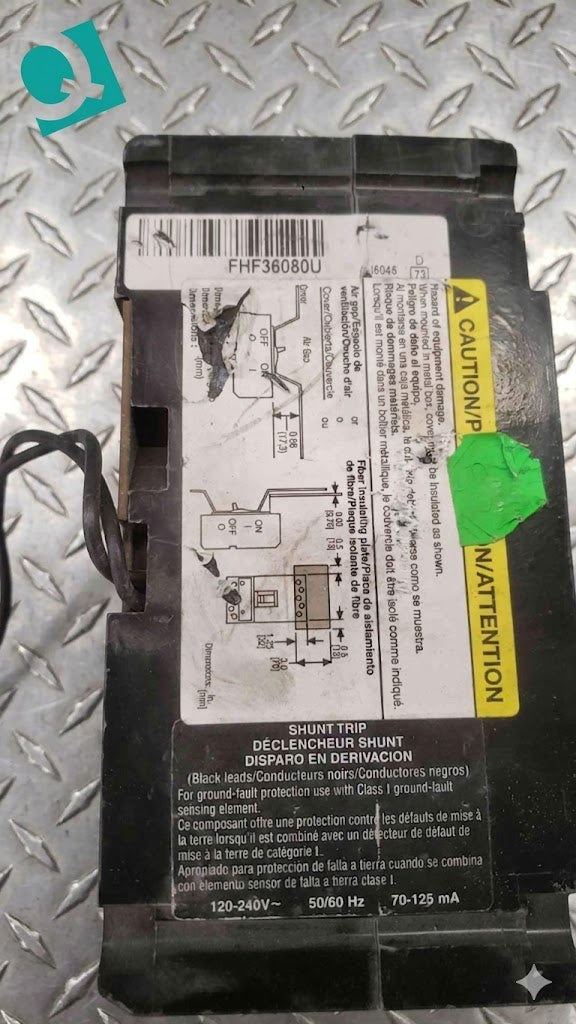 Square D 80A 480V~ 3 Pole Breaker FAL340801021 (SKU: 112675)
