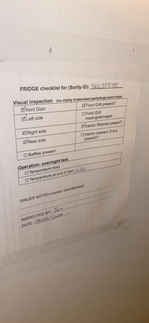 NORLAKE SCIENTIFIC Lab Freezer NSLF211WMW/0M Tested(S6LLST5795)