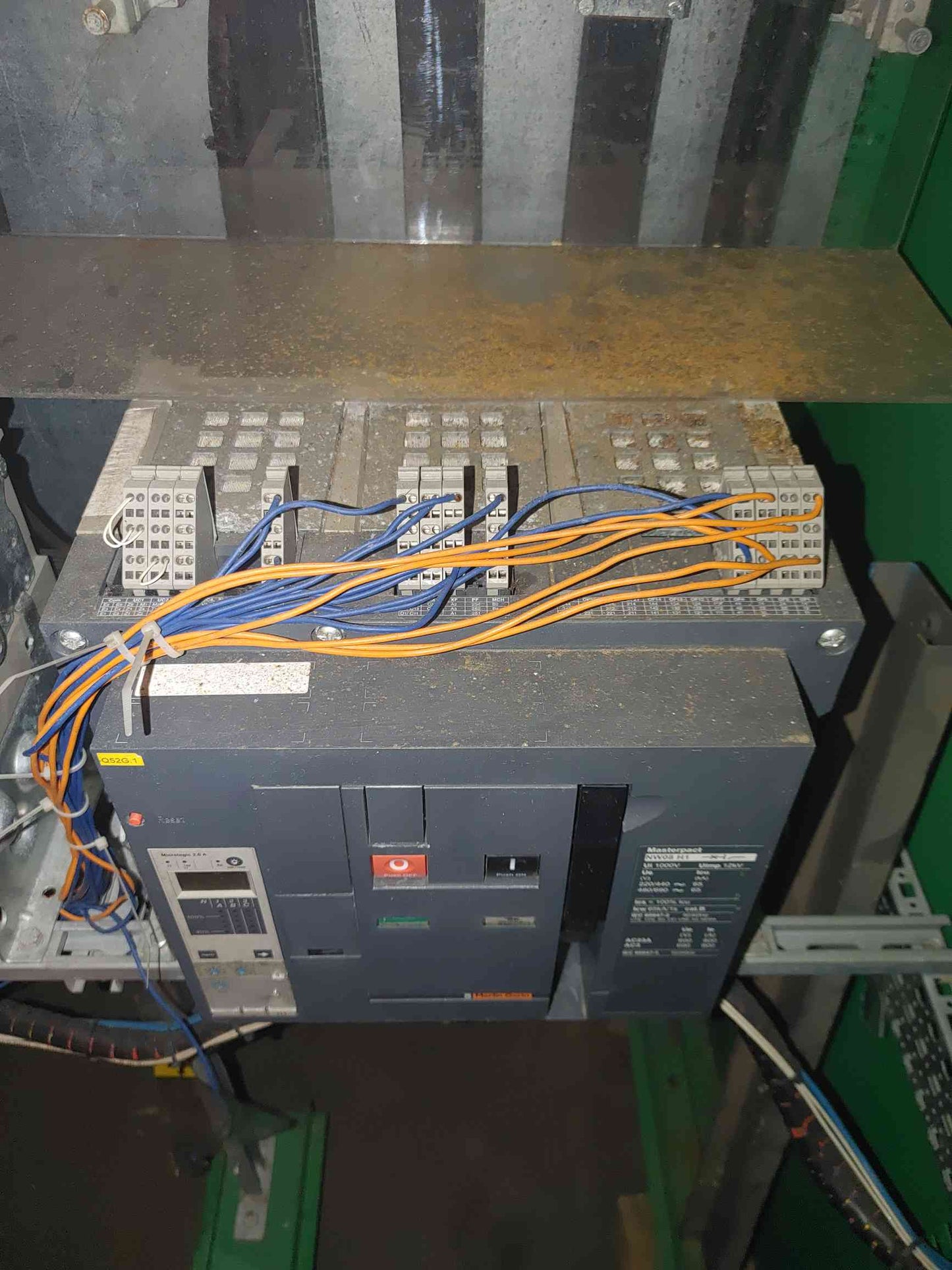 800A Merlin Gerin Masterpact NW08 H1 Breaker (111924)