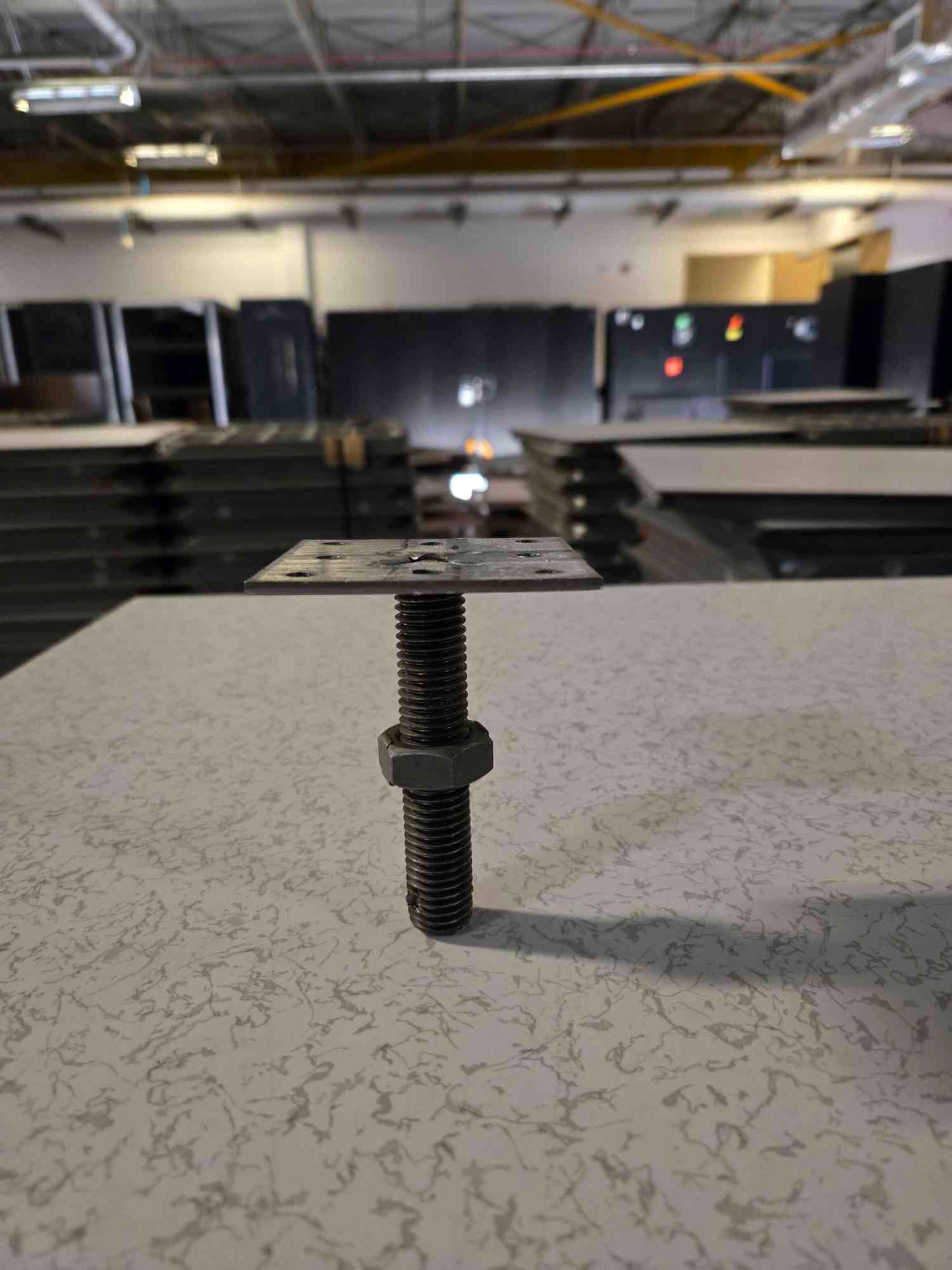 3" X 3" Raised Flooring Pedestal Head Tate Raised Access Floor